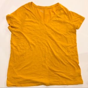 Plus size vneck tee